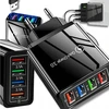 Greitasis tinklo įkroviklis Afnue 4xusb Quick Charge 3.0 + Type-c greitasis kabelis