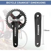 Greliving square crankset 170 mm kalnų dviračio švaistiklis 38t/42t žvaigždė pagaminta iš 6061 aliuminio lydinio, tinkamas shimano, sram, fsa