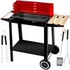 Grill Chill Five-star Grilis&chill anglinis grilis su ratukais, lentynomis, bbq grilis