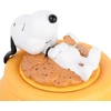 Grupo Erik Peanuts Snoopy keraminė sausainių dėžutė su dangteliu, didelė, 20,5 x 24,6 cm, talpykla su dangteliu, oficialus Snoopy gerbėjo daiktas