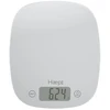 Haepi, elektroninės virtuvinės svarstyklės su dideliu tikslumu 5000g/1g, taros / skysčio funkcija, modernus dizainas, didelis lcd ekranas, baterijos įtrauktos
