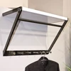 Haku Möbel pakaba prie sienos chromas tamsiai balta mdf metalas matmenys plotis 60 cm x aukštis 40 cm x gylis 29 cm stilius