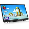 Hamtysan Raspberry Pi ekranas, 7 colių mini monitorius 800 x 480 Hdmi ekranas mažas Ips Lcd nešiojamas monitorius, skirtas Raspberry Pi 4/3/2/zero/b/b+ Win10/8/7 (be lietimo)
