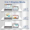Hamtysan Raspberry Pi ekranas, 7 colių mini monitorius 800 x 480 Hdmi ekranas mažas Ips Lcd nešiojamas monitorius, skirtas Raspberry Pi 4/3/2/zero/b/b+ Win10/8/7 (be lietimo)