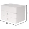Han Allison Smart Box Plus stalčius su organizatoriumi, baltas