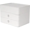 Han Allison Smart Box Plus stalčius su organizatoriumi, baltas