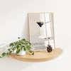 Happymotive Espresso Martini plakatas, kokteilių plakatas su receptu ir ingredientais, moderni sienų dekoracija barui, virtuvei ir svetainei, aukščiausios kokybės spaudinys ant 300g popieriaus, din a2, a3 ir a4