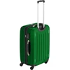 Hauptstadtkoffer Alex - 2 dalių blizgus kietas lagaminų rinkinys 65 cm + 55 cm, 74 litrai + 42 litrai, žalias, žalias