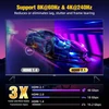 Hdmi 2.1 kabelis 8k 48gbps 1m - 8k@60hz, 4k@120hz, Earc, Hdr