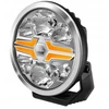 Hella Valuefit Chrome Blade 9 colių apvalus baltas/gintarinis