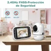 Hellobaby elektroninė auklė su kamera 32" ekranas 360° naktinis matymas
