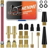 Henmi dviračio ventilio adapterių rinkinys