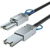 H!fiber.com išorinis Sas kabelis, 4 kanalų mini Sas (sff-8088) į mini Sas (sff-8088), 6 Gbps, 2 metrų (6.6 pėdos)
