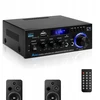 Muzikinis centras Hifi stereo 40w+40w bluetooth 5.0 mini audio grotuvas ak45