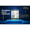 Highzer0 Electronics Be200 Wifi 7 kortelė | M.2 Pcie Wifi kortelė | Tri-band 2.4/5/6 Ghz | Iki 5.8 Gbps | Žaidimų Wifi kortelė kompiuteriui | Palaiko Bluetooth 5.4 ir Intel kompiuterius su Windows 10/11 | Be200ngw