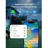 Hioazo Wifi drėkinimo kompiuteris su programėlės valdymu, 4 zonų išmanusis purkštuvų valdymas - 16 drėkinimo programų, apsauga nuo vandens poveikio sodo laistymui, šiltnamiams ir vejai, Hsc-400w