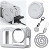 Honbobo apsauginis silikoninis dėklas, skirtas dji osmo action 5 pro, priedas, apsauginis dėklas osmo action 5 pro objektyvo dangtelis, kaklo dirželis