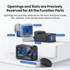 Honbobo apsauginis silikoninis dėklas, skirtas dji osmo action 5 pro, priedas, apsauginis dėklas osmo action 5 pro objektyvo dangtelis, kaklo dirželis
