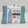 Household Essentials 2002dsp Deluxe lyginimo lentos užvalkalas ir paminkštinimas | 100% medvilnė | mėlynas silikonas