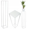 Howhomely gėlių stovas metalinis pastatomas loft stiliaus augalams vazonams 100 cm