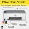 Hp Smart Tank 5105 daugiafunkcis spausdintuvas, spalvotas, skirtas namams ir namų biurui, kopijavimas, belaidis, didelės talpos spausdintuvo talpykla, spausdinimas iš išmaniojo telefono arba planšetinio kompiuterio, skenavimas į pdf