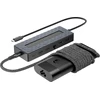Hp universalus usb-c šakotuvas ir nešiojamojo kompiuterio maitinimo šaltinis