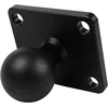 Hsthe Sea Ball Adapteris, 1 colio aliuminio lydinio rutulinės galvutės laikiklio pagrindas, skirtas motociklų mobiliųjų telefonų laikikliams Gps laikikliams