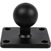 Hsthe Sea Ball Adapteris, 1 colio aliuminio lydinio rutulinės galvutės laikiklio pagrindas, skirtas motociklų mobiliųjų telefonų laikikliams Gps laikikliams