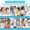 Huijutchen mini spausdintuvas, belaidis bluetooth nuotraukų spausdintuvas, nešiojamas terminis spausdintuvas, išmaniojo telefono kišeninis spausdintuvas, suderinamas su android ir ios, su 10 popieriaus ritinėlių mokslams, užrašams, nuotraukoms (baltas)