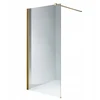 Hydrosan Sh07f Gold auksinė dušo sienelė 120 cm 8 mm