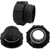 Ibc adapteris, 2 colių smulkus sriegis į s60 x 6 stambų sriegį, ibc talpos adapteris, 2 colių vidinis sriegis į s60 x 6 (60 mm) išorinį sriegį, ibc talpos priedai ibc vandens talpai (1 vnt.)