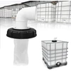 Ibc dangtelio filtras, 90° ibc dangtelio filtras 163 mm nailoninis lietaus vandens filtras plaunamas su dangteliu ibc filtro dangtelis su lanku ibc talpos filtras ibc talpos priedai ibc lietaus vandens talpai dn 150