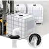 Ibc dangtelio filtras, 90° ibc dangtelio filtras 163 mm nailoninis lietaus vandens filtras plaunamas su dangteliu ibc filtro dangtelis su lanku ibc talpos filtras ibc talpos priedai ibc lietaus vandens talpai dn 150