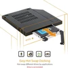 Icy Dock sata hot swap mobilusis dėklas 2.5 colio (6.4 cm) ssd/hdd - notebook ultra slim odd tougharmor mb411spo-2b