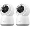 Iegeek 2k vidaus stebėjimo kamera, 2.4g/5ghz wlan kamera, auklės stebėjimo kamera, 15 m naktinis matymas, judesio aptikimas, automobilio sekimas, vieno paspaudimo patruliavimas, dvipusis garsas (balta 2)