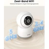 Iegeek 2k vidaus stebėjimo kamera, 2.4g/5ghz wlan kamera, auklės stebėjimo kamera, 15 m naktinis matymas, judesio aptikimas, automobilio sekimas, vieno paspaudimo patruliavimas, dvipusis garsas (balta 2)