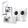 Iegeek elektroninė auklė 2 Ip Smart kamera 4xzoom tiesioginis stebėjimas naktinis režimas su laikikliu