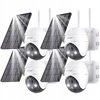 Iegeek Lauko Wifi Ip Kamera 4k 5mp, Saulės Energija, Ptz, Judesio Aptikimas