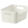 Ikea Variera dėžutė, baltas konteineris, 24x17 cm