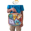 Ils I love shopping vaikiškas stačiakampis vandeniui atsparus šaltkrepšis su rankena - gadget school (pokemonams)