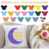 Imodeur 24 lapų pjaustymo plėvelė tekstilei - (yra 2 chameleon & 2 glitter lapai & 1 atspindintis lapas) 30.5 x 25.4 cm flex plėvelė pjaustymui, skirta cricut maker, drabužiams, kelnėms ir kt.