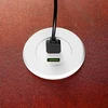 Įmontuotas usb lizdas, 3 prievadų usb stalo šakotuvas, 3.1 a usb lizdas įleidžiamas, usb c įkroviklis, usb šakotuvas stalo priedai daugumai telefonų