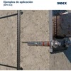 Index Fixing Systems mta-a2 – 100 ankerių pakuotė, skirta didelėms apkrovoms (nerūdijantis A2 plienas), Mi08075