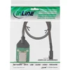 Inline 27656a sas hd žemo profilio pci lizdo laikiklis su kabeliu, išorinis sff-8088 į vidinį sff-8643, 0,5 m