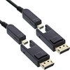 Inline® Displayport 1.4 Aoc kabelis, 8k 4k, 240hz, nuimami jungtys, ilgis 50m, 17250o