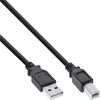 Inline® Usb 2.0 kabelis A–b juodas, 2 m