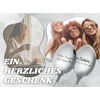 Innobeta Schön dass es dich gibt dovanos, Ich Liebe Dich šaukštai, 2 ledų šaukštai su graviravimu, Guten Morgen Schatz