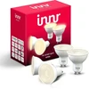 Innr gu10 išmanioji led lemputė, šilta balta šviesa, pritemdoma, suderinama su philips hue (reikalingas tiltas), 2700 k