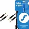 Instrumentinis kabelis 2x Jack 6,3mm - 2x Jack 6,3mm 5 metrų - Ssq Jmjm5