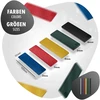 Intako plastikiniai stiklinimo blokeliai – 300 vnt. rinkinys – 30 x 100 mm – šeši aukščiai nuo 2 iki 6 mm – tarpikliai – tarpikliai – pakloto plokštės – langų blokeliai – stiklinimo blokeliai – įvairių spalvų
